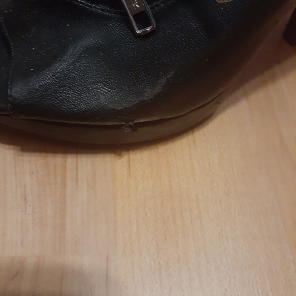 Black Zippered & Studded Booties - Picture 6 of 8